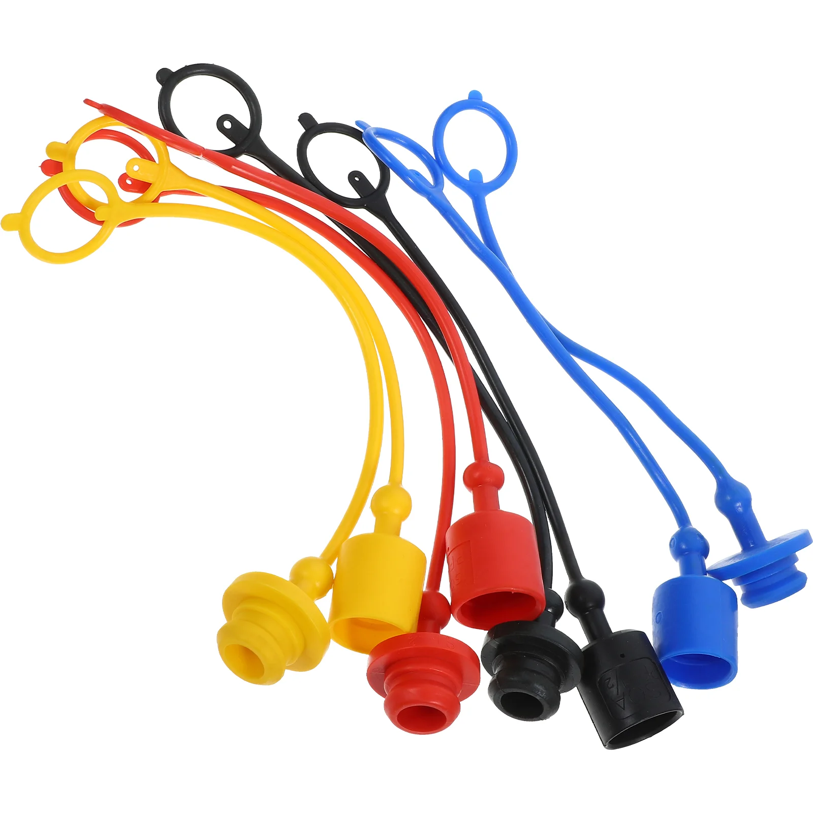 

8 Pcs Hydraulic Joint Cap Coupler Dust Plug Caps Connector Covers Accessories Plastic Parts Quick Coupling