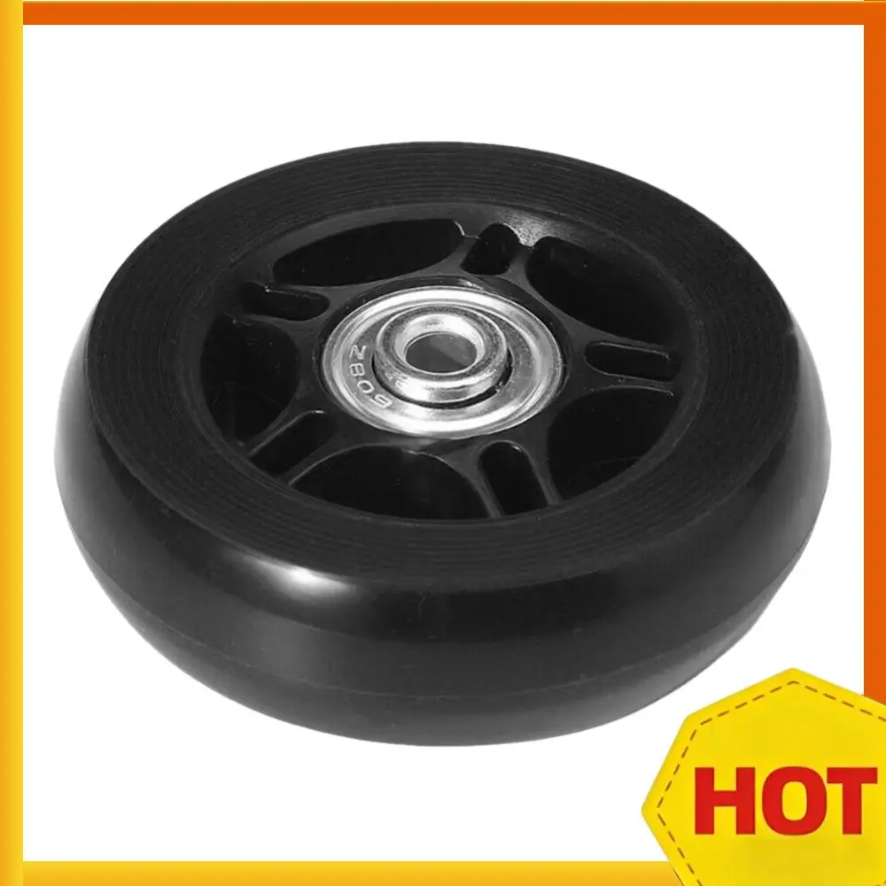 

1 пара поворотных колес, бесшумные колеса для чемодана с металлическими подшипниками, оси, винт, износостойкие колеса, комплекты для ремонта подшипников