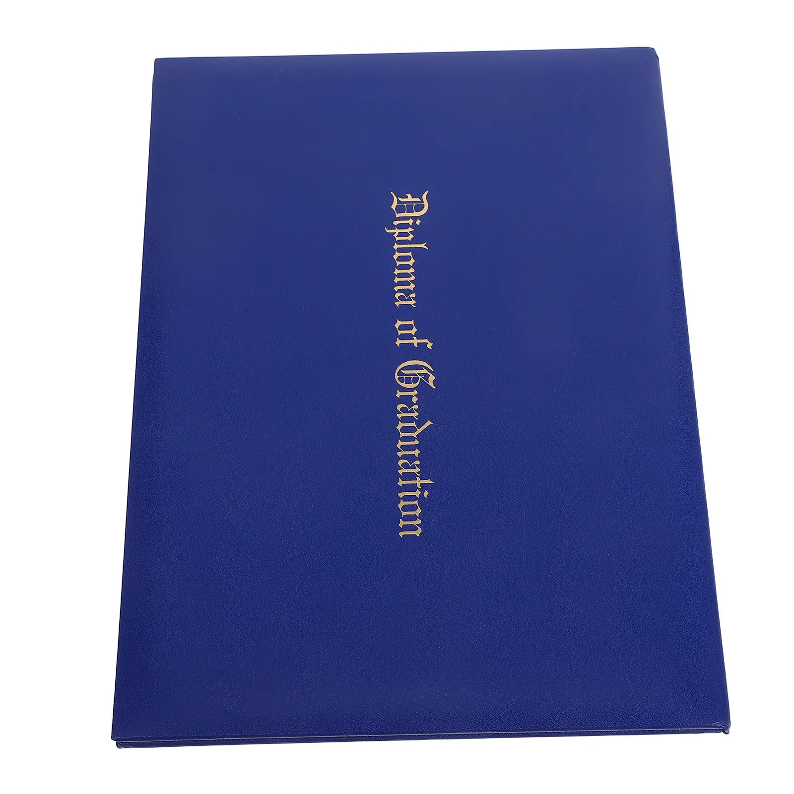 

Bi Fold Diploma Holder Book Style Single Certificate Cover for A4 Documents Hard Cover Diploma Storage Folder College Degree