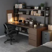 Home furnitureComputer Desk Desktop Home Office Desk Chair Bedroom with Drawer Student Writing Study Workbench