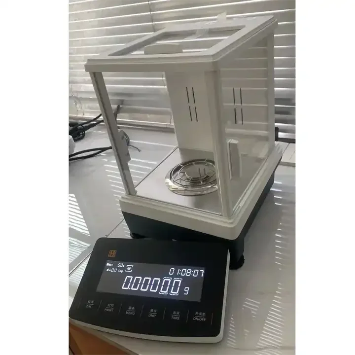 lab precision electronic analytical balance 0.01mg 0.00001g balance