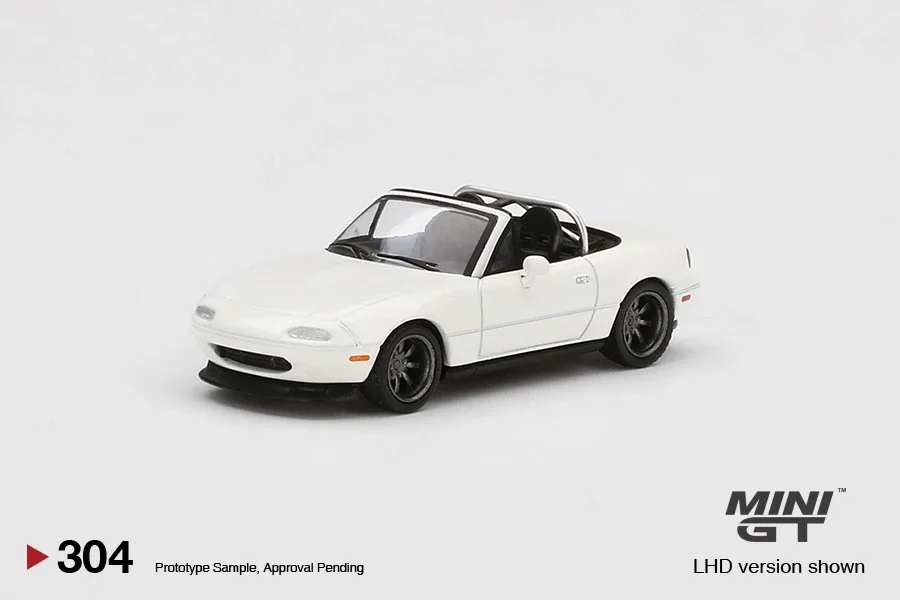 1:64  Miata MX-5 NA Tuned alloy die-cast simulation car model, boys\' toys,adult collection pieces,children\'s holiday gifts