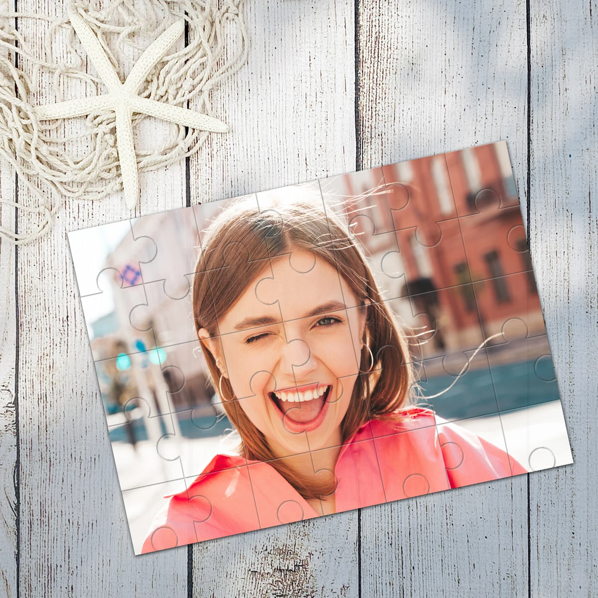 35/300/500/1000pcs Personalized Custom Photo Puzzle selfie Colorful Photo Puzzle Decorative Memory