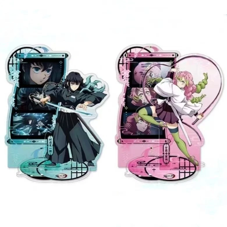 

Demon Slayer Acrylic Ornaments Tokitou Muichirou Anime Action Figures Kanroji Mitsuri Car Desktop Decoration Model Birthday Gift