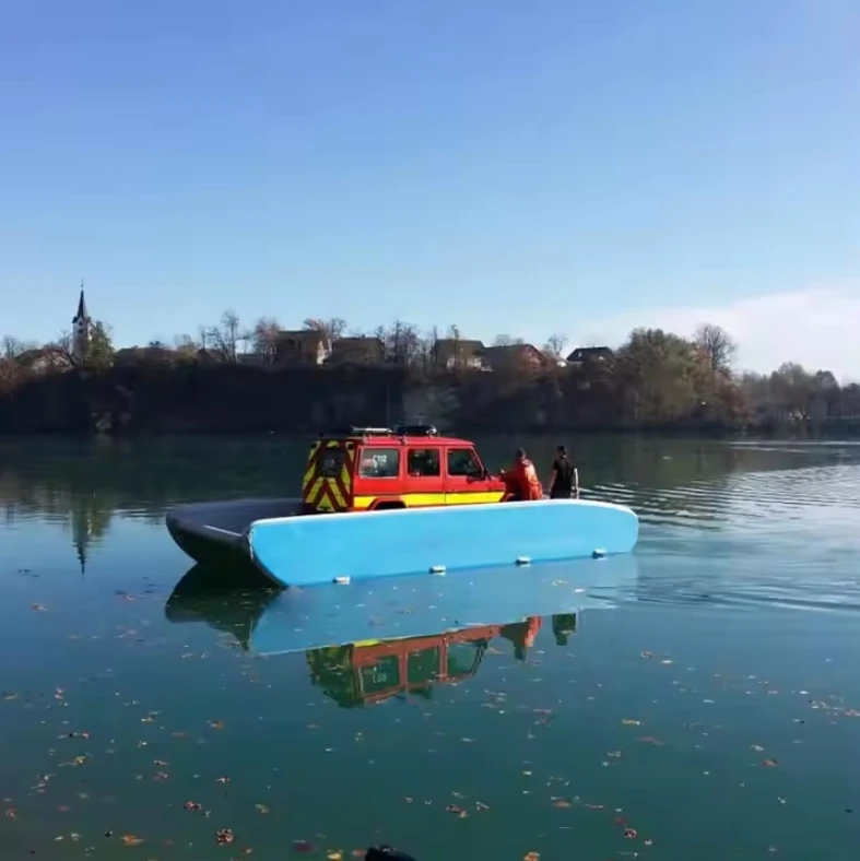 2026 New Design Factory Manufacture Inflatable Fishing Boat Rowing Boat DWF Life Raft Inflatable Ferry Boat