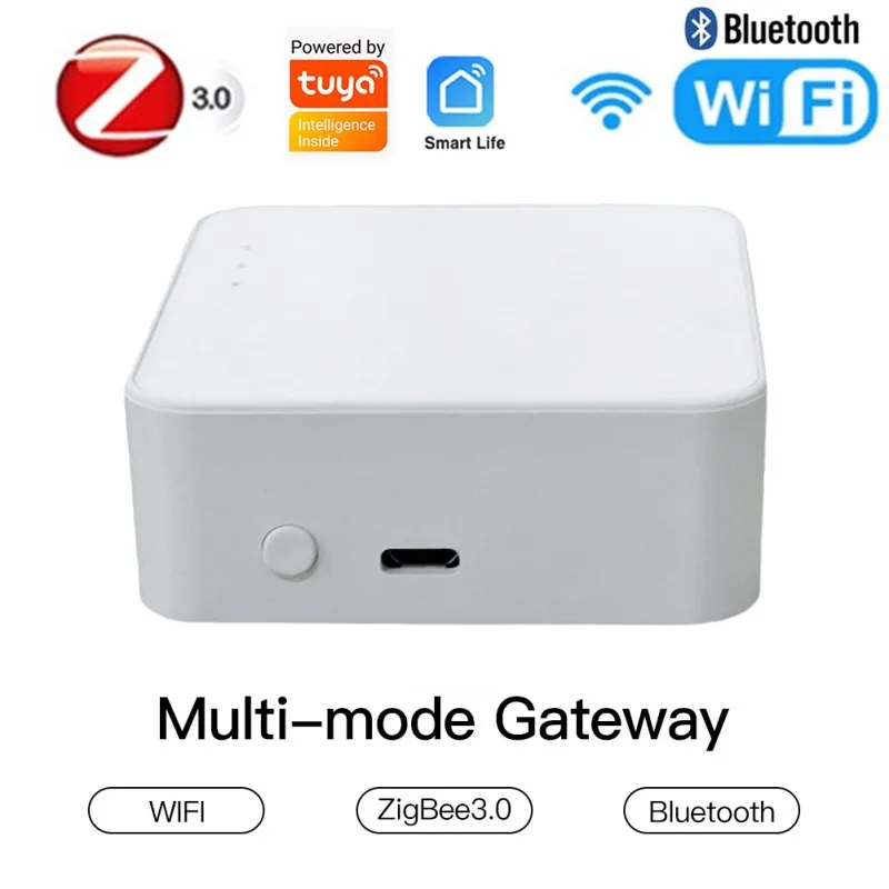 Tuya ZigBee Smart Gateway Hub Smart Home Bridge WiFi+ +Zigbee Multi-mode Gateway Smart life APP Remote Control