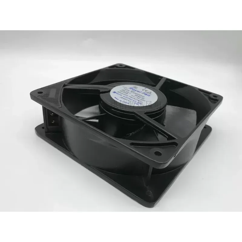 For ROYAL FAN R125C [C01] 200V 22/20W 12038 Full Metal Iron Fan