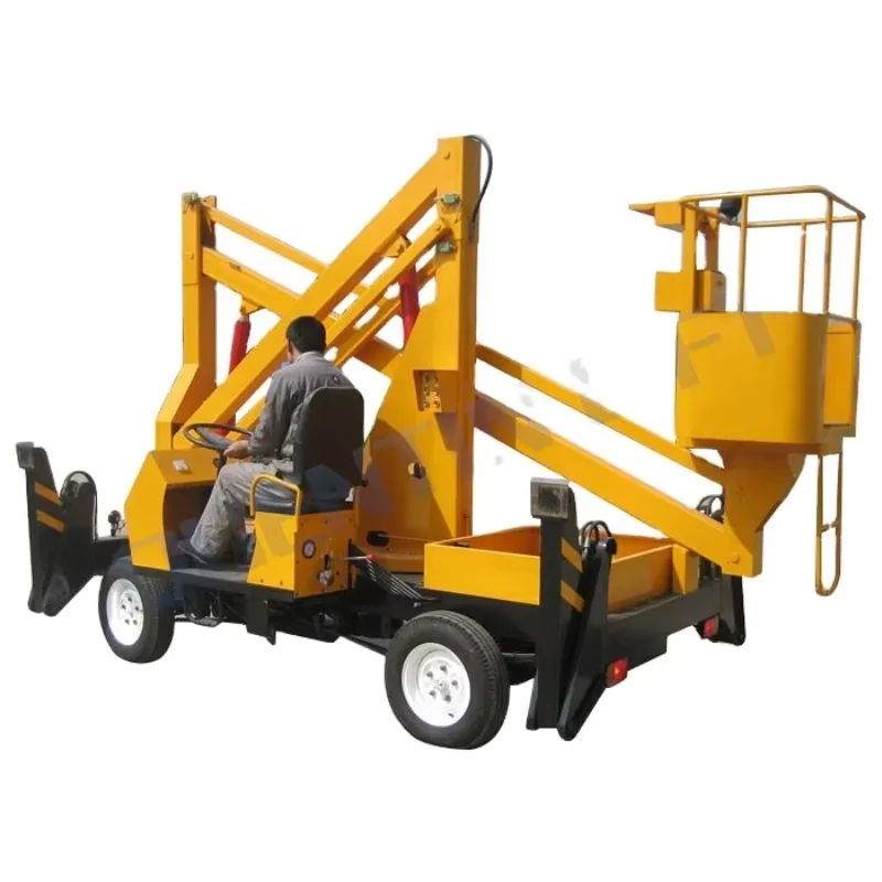 

YG Customized Outdoor Aerial Lift Platform Boom Lift Truck Mounted Cherry Picker Man Lift