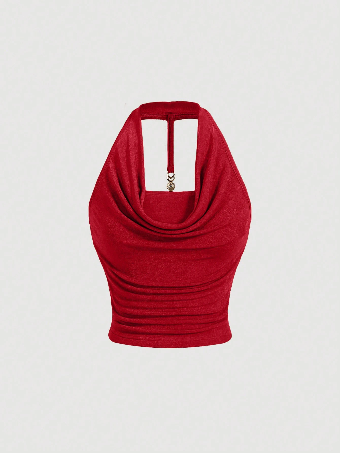 New Niche Elegant and Comfortable Neck Halter Women's Vest Single Piece