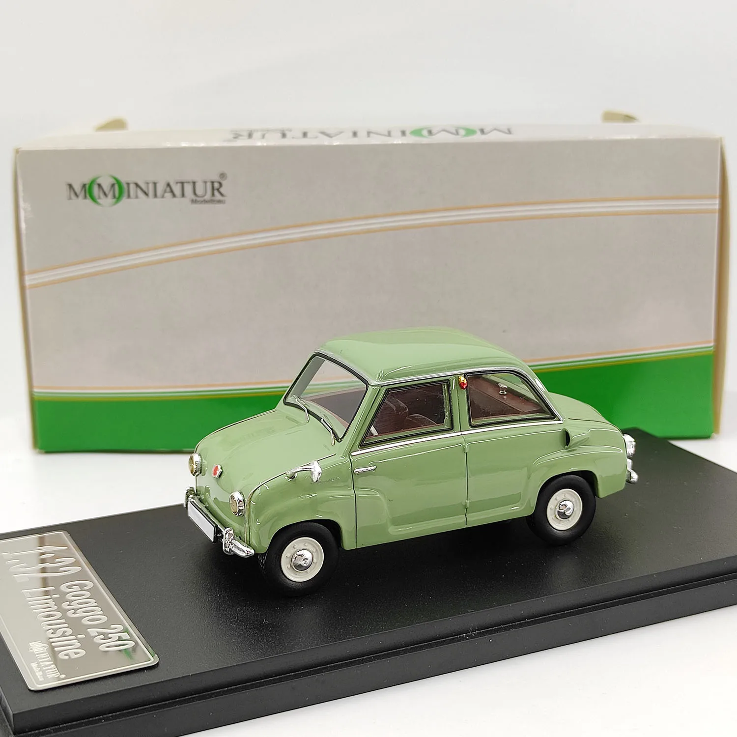 

MOMINIATUR 1:32 Scale Resin Goggo 250 Limousine Toys Vintage Cars Model Classics Nostalgia Adult Gifts Souvenir Static Display