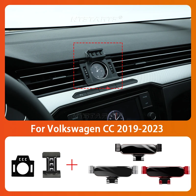 

Car Mobile Phone Holder For Volkswagen CC 2019-2023 360 Degree Rotating GPS Special Mount Support Navigation Bracket Accessories