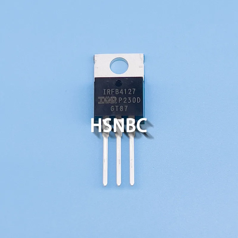 10Pcs/Lot IRFB4127 IRFB4127PBF TO-220 76A 200V MOSFET N-channel Power Transistor 100% New Imported Original