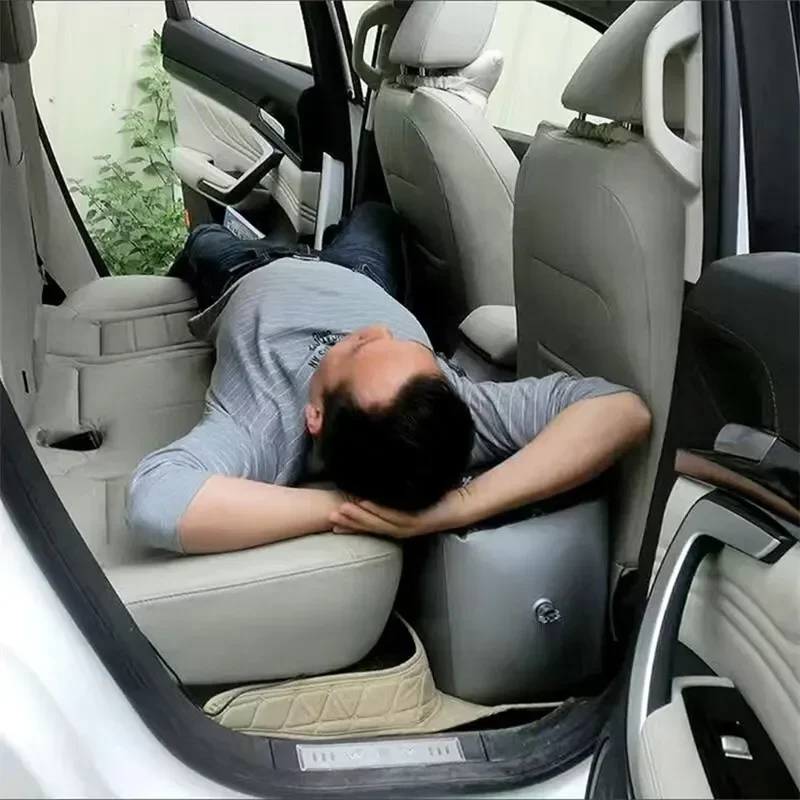 سيارة السفر نفخ فراش سرير هوائي المقعد الخلفي الملحقات الخلفية التخليص وسادة الفجوة الحشو لمسافات طويلة السيارات التخييم قطعة أثرية
