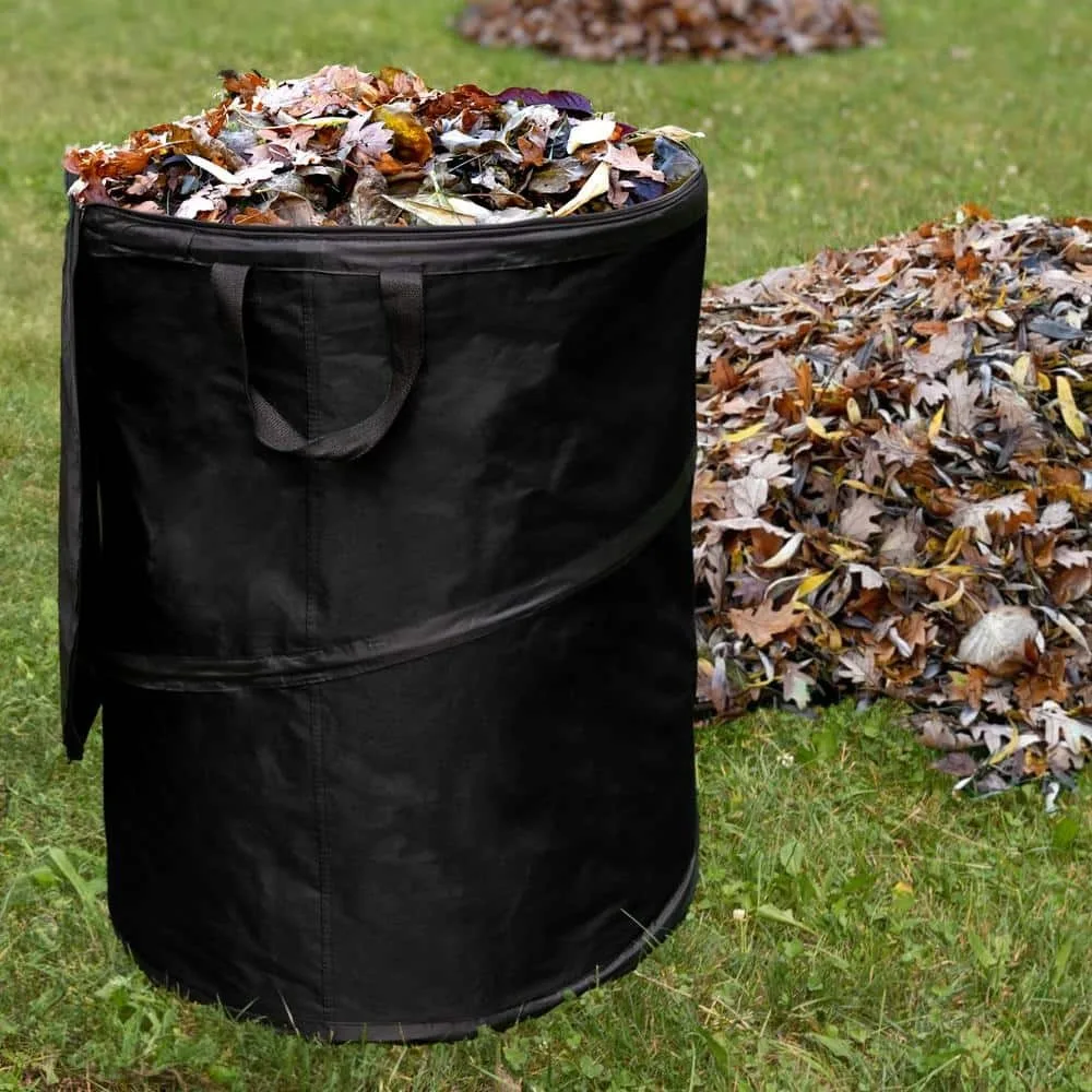 

Garbage Can Outdoor Bin for RV Camping, or outdoor trash can is perfect for holding lawn bags gathering garbage