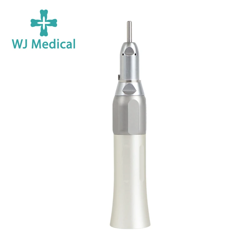 WJ Medica E-type Dental Low Speed External Irrigation Straight Handpiece Connect 1:1 Hand Piece HP Bur Dentist Tool Fit KAVO/NSK