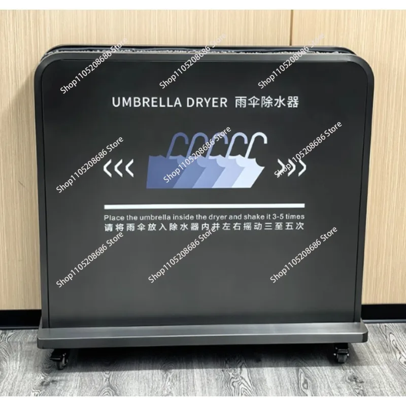 201Stainless Steel Large Eco-Friendly Stainless Steel Umbrella Dryer Rainwater Remover and Wrapping Machine No Bags Needed