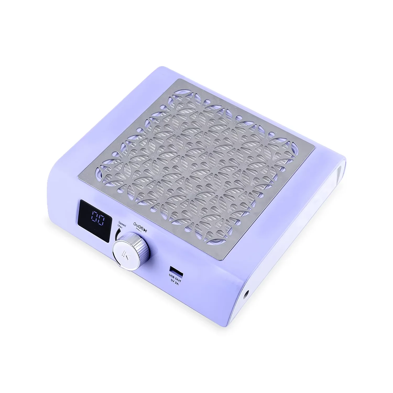 

New Design Quiet 85W High Wind Speed 4500RPM Professional Rechargeable Cordless Nail Dust Collector Machine
