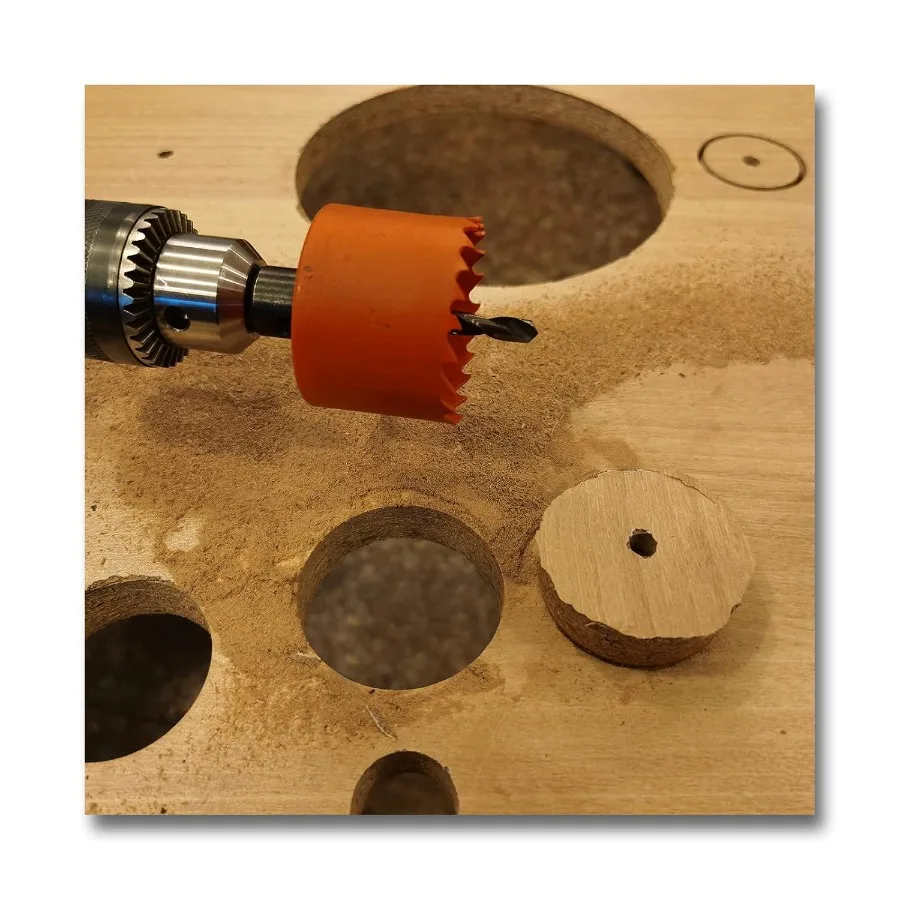 3 inch Hole Saw with Arbor for Metal Wood Plastic 76mm BiMetal Hole Cutter for Various DIY Projects with Smooth and Flat Drilli