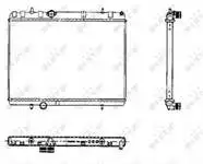 50435 for engine radiator C5 II P407 PARTNER II P407 PARTNER II XSARA PICASSO DV6TED4 () 04 C5 III 08