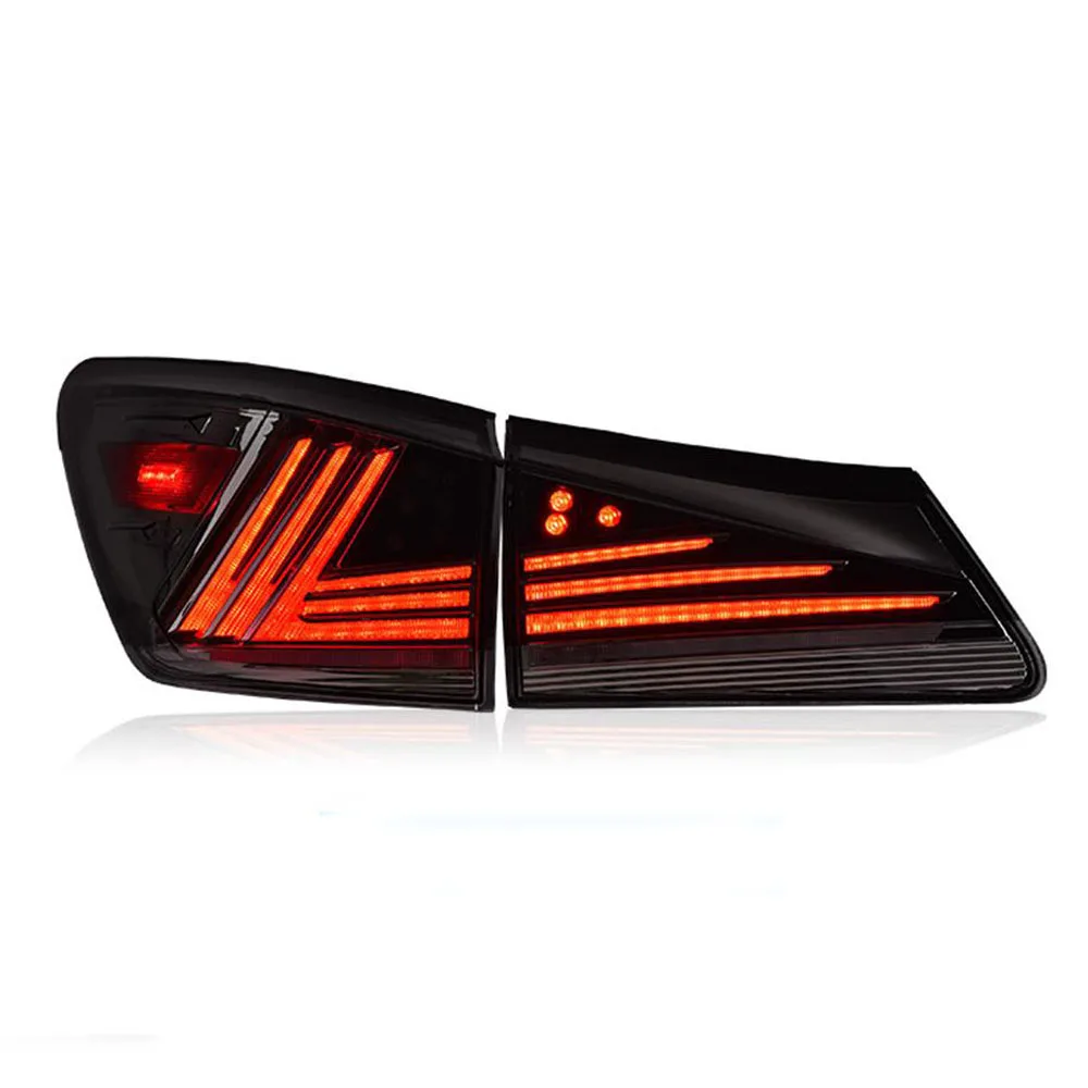 

For Lexus IS250 Taillight 06-12 IS300 Retrofit New Running Water LED Taillight Assembly