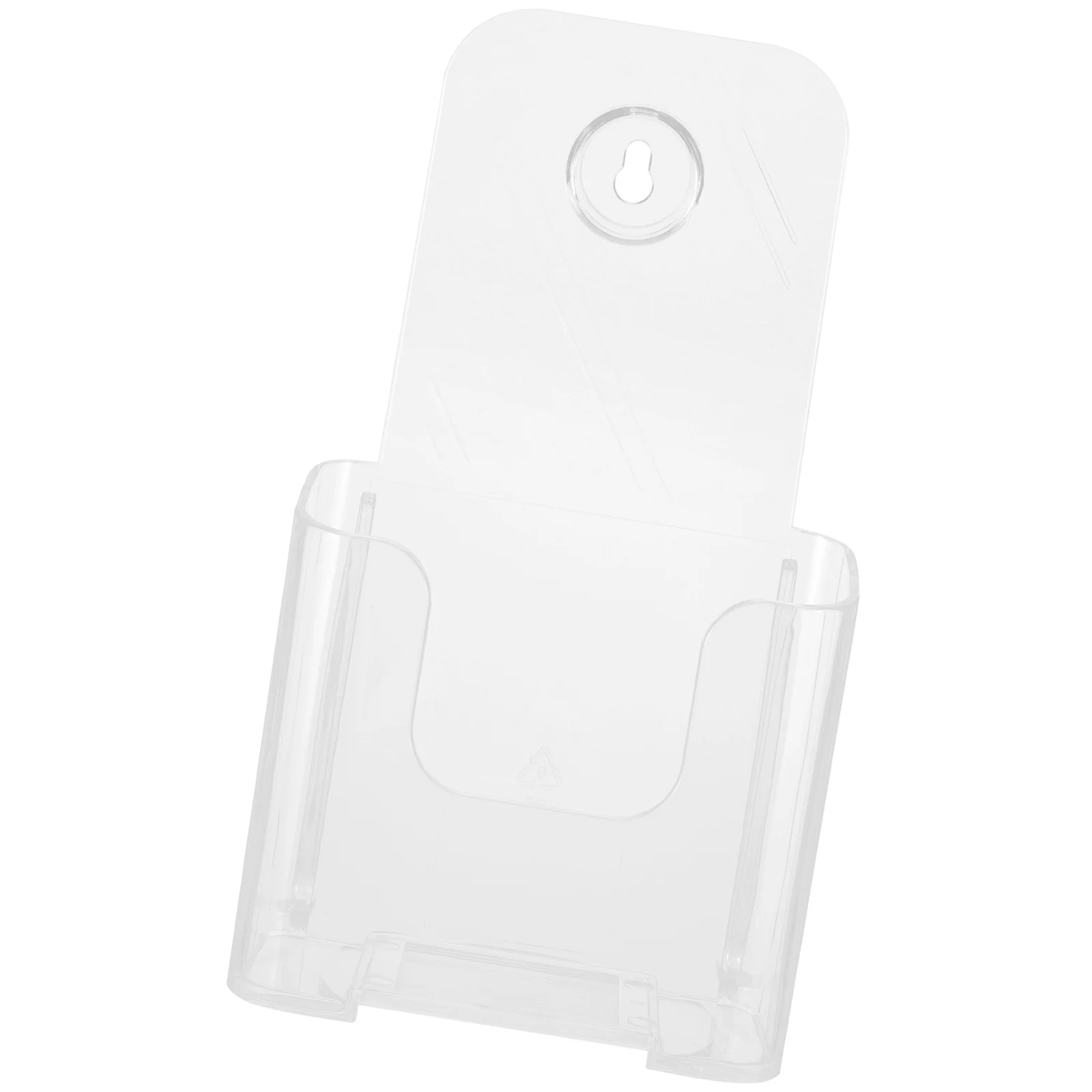 

Transparent File Display Stand Office Wall-Mounted Document Desktop Organizer Shelf Storage Rack Paper Holder