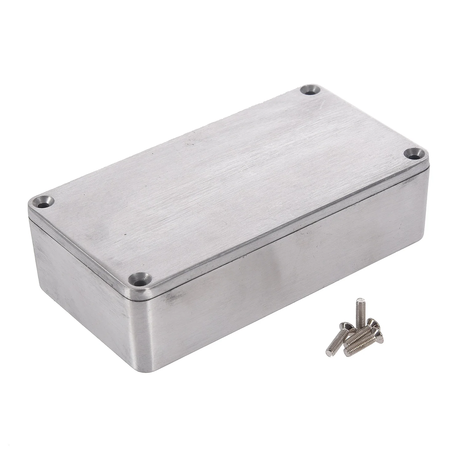 Caja de proyecto electrónico de aluminio fundido a presión, carcasa de instrumento impermeable, estándar 1590B, 112x60x31mm