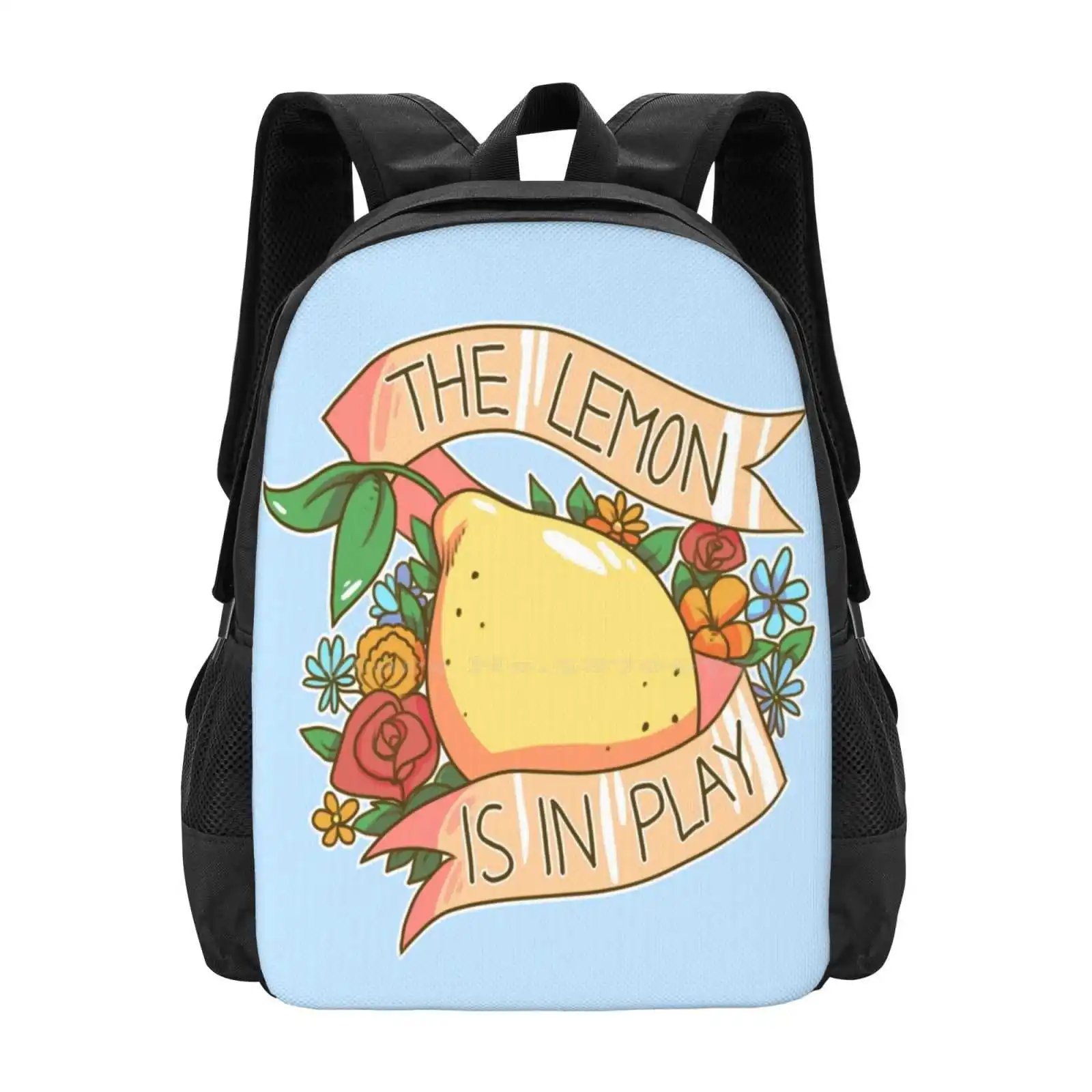 

Лидер продаж, школьный рюкзак The Lemon Is In Play, модные сумки