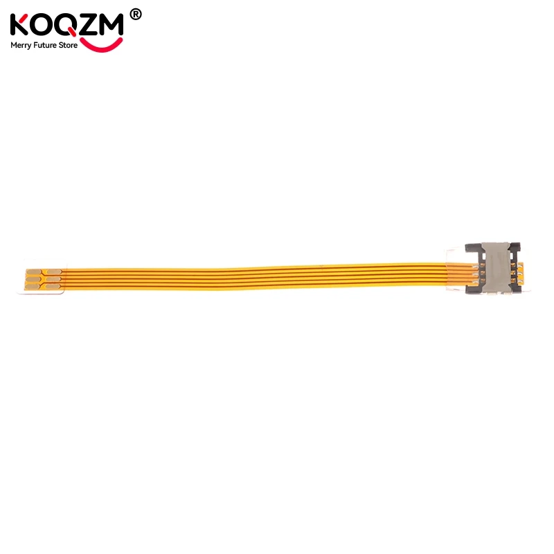 2FF SIM standardowy dodatni przedłużacz wsteczny przedłużacz sygnału telefonu komórkowego przedłużacz karty SIM konwerter Adapter do kabla