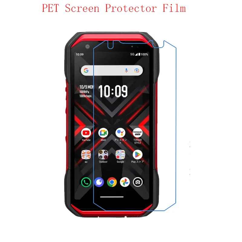 

Мягкая пластиковая матовая/антибликовая прозрачная HD ПЭТ защитная пленка для экрана для KYOCERA Kyocera Torque G06 (KYG03), 10 шт.