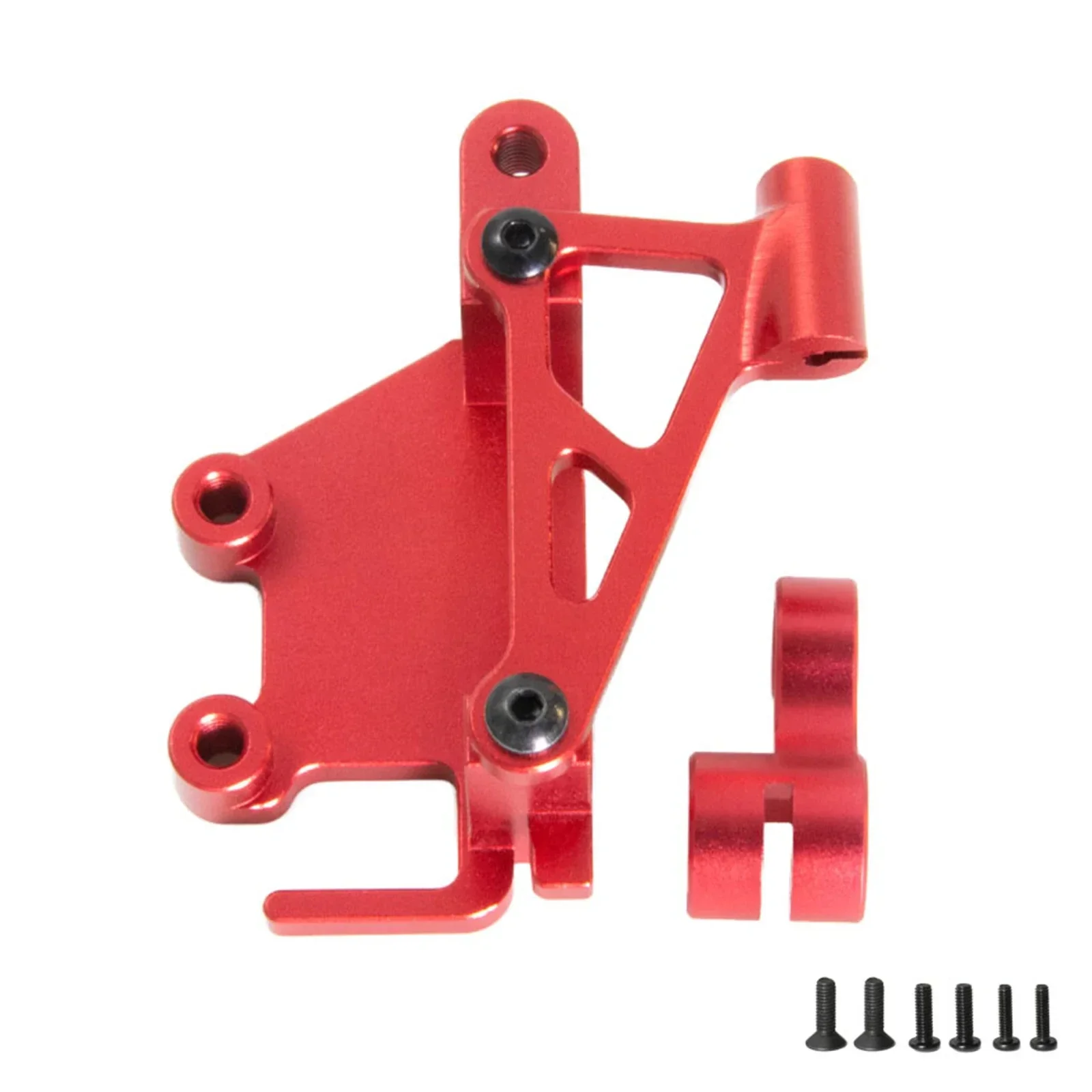 CatRC Metal Brake Steering Arm Steering Servo Mount Los261013 for LOSI 1/4 Promoto-MX Motorcycle Upgrade Parts Accessories