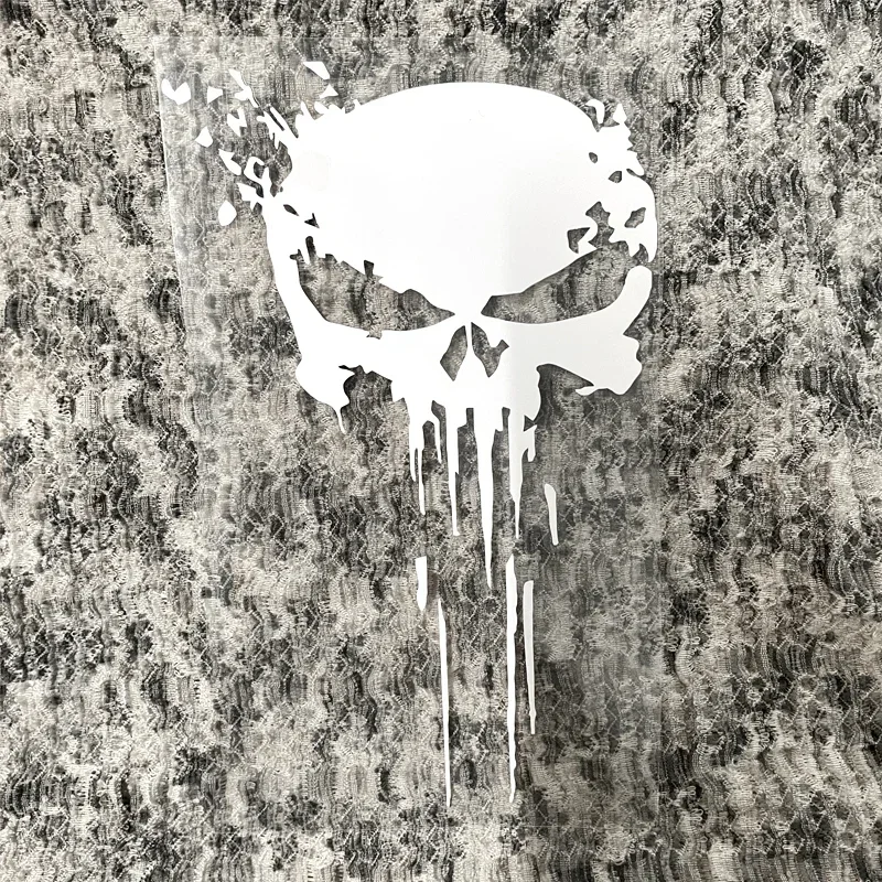Blood Skull Motorcycle Sticker Racing Side Body Fuel Tank Cool Helmet Oilproof Decals for Ktm Aprilia Yamaha Kawasaki Suzuki BMW image 4
