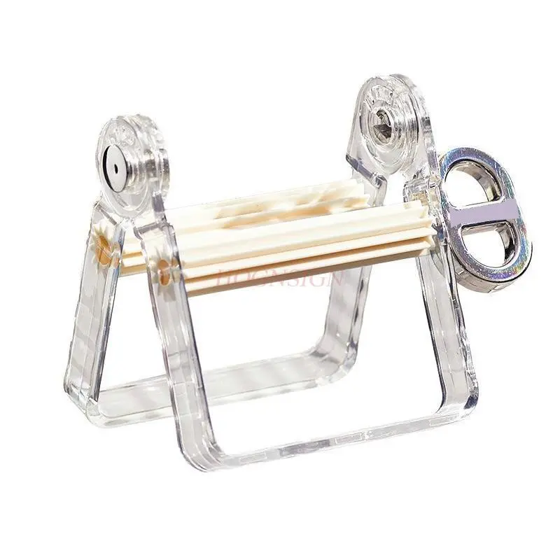 1 قطعة طارد تغليف الصباغ المثبت على الأنبوب، طارد معدني يدوي، مشبك ألومنيوم