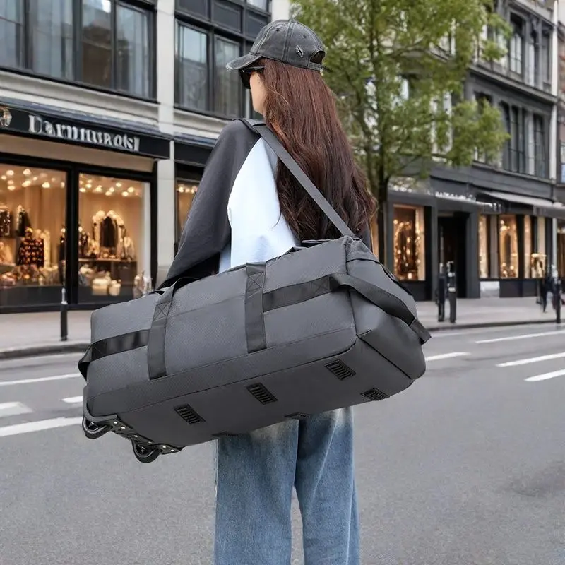 حقيبة سفر للتخييم وتسلق الجبال في الهواء الطلق، حقيبة سحب القارب