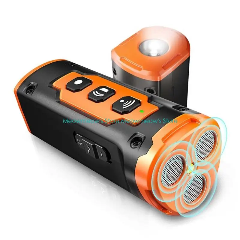 طاردات الكلاب بالموجات فوق الصوتية W91A مع أجهزة وقائية قوية للحيوانات الخفيفة من أجل السلامة في الهواء الطلق وأمن أوقات الليل