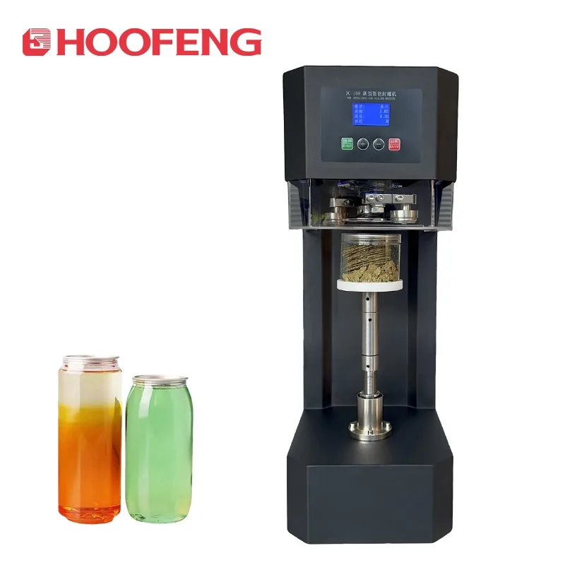 Fully Automatic Can Sealing Machine For Commercial Beverage Lid Packaging Aluminum Cans