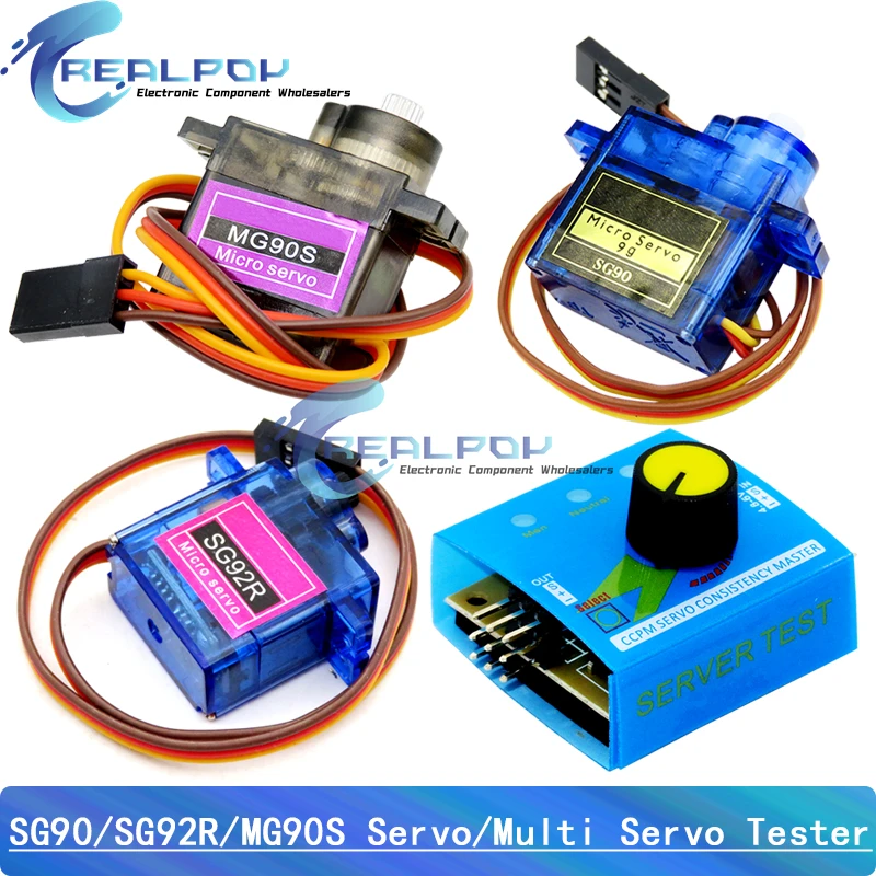 Multi Servo Tester Rc Mini Micro Classic serwomechanizmy 9g SG92R SG90 MG90S do samolotów RC ze stałym skrzydłem Model samolotu telekontro