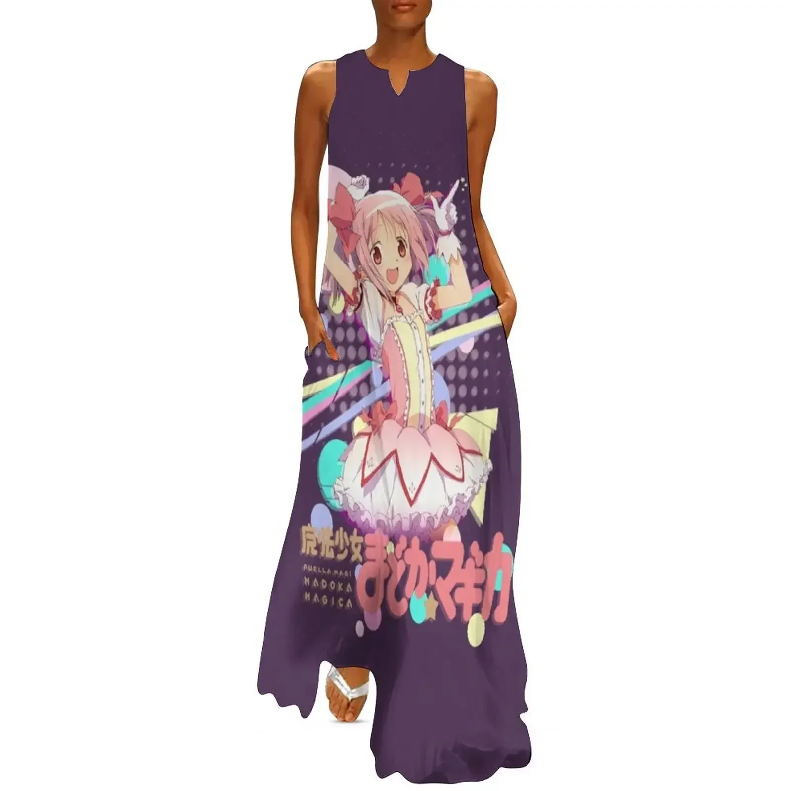 

Madoka Magica~ Long Dress Women's clothing Female clothing summer dresses for women 2025 Long veiled dresses Dress