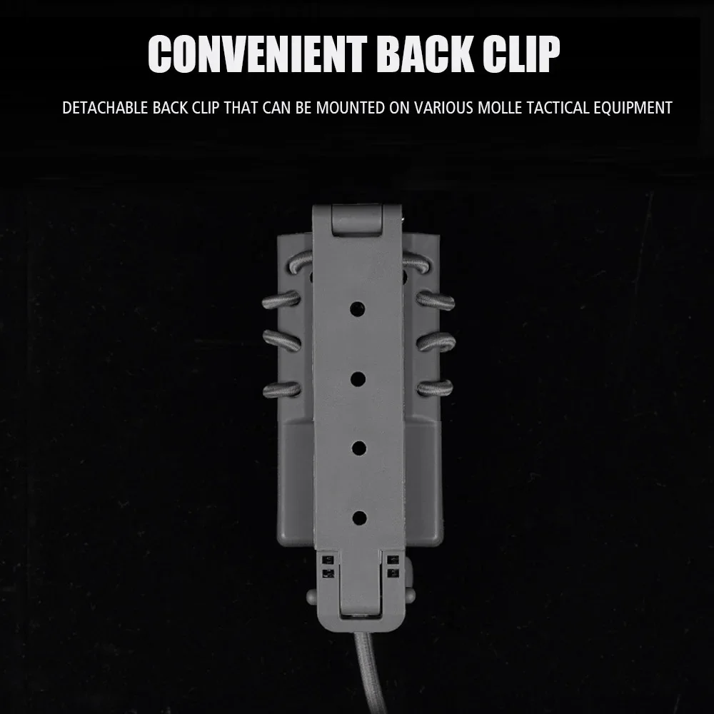 Universal 9MM Mag Pouch 0.40 357SIG 45CAP 10MM Mag Pouch Hunting Quick Pull Tactical Molle Case Urban Assault Series