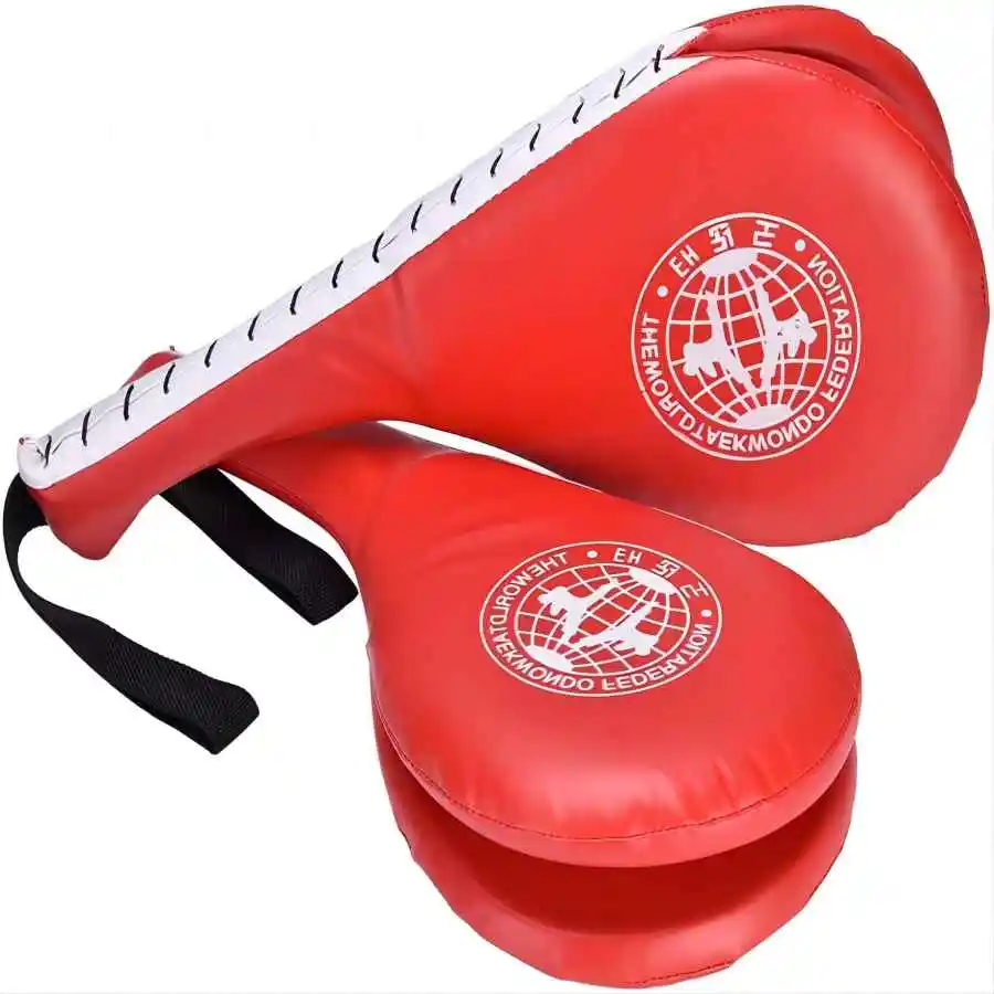 (1 pair) Taekwondo foot targets for training boxing, sparring, side kicks