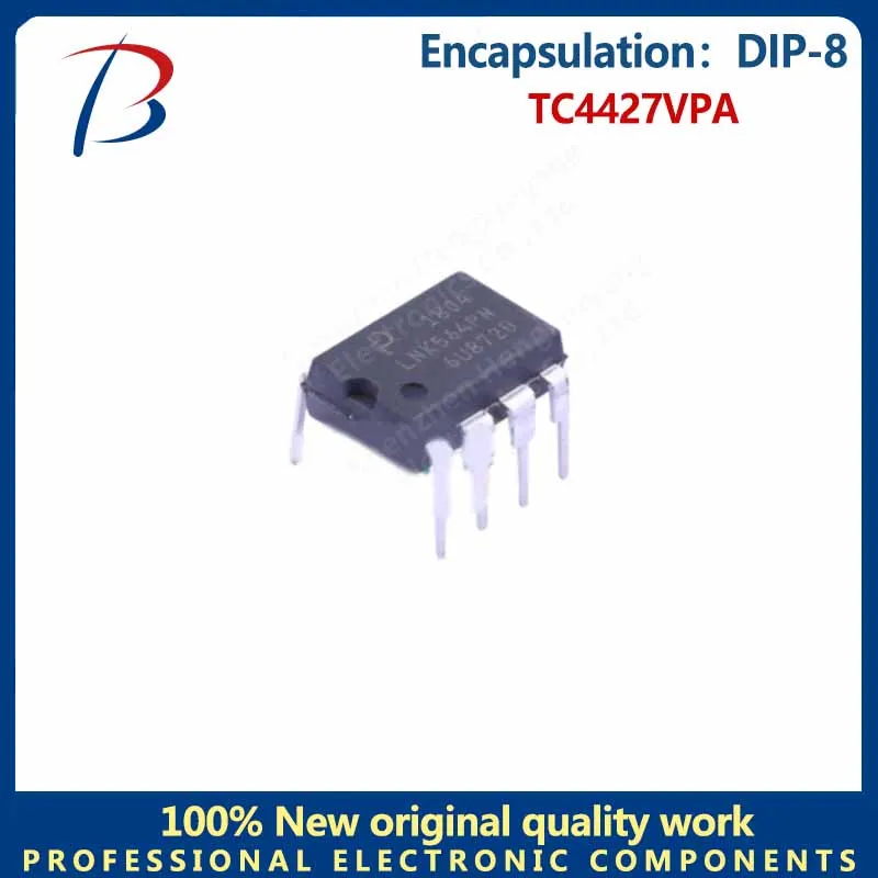 Porta Tela Chip Driver, Pacote TC4427VPA DIP-8, 10pcs