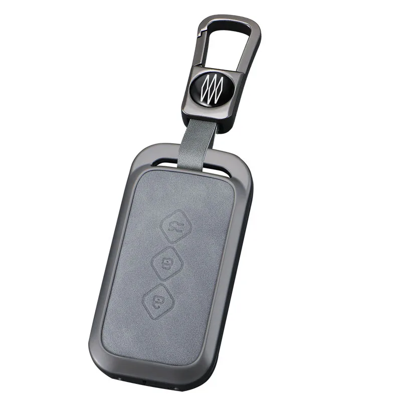 Zinc Alloy Car Key Case Cover Shell Protector Fob Holder for Wuling Xingchen Xingchi Jiachen 2022 Accessories Keybag