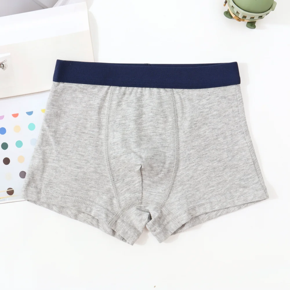 Kids Cotton Underwear Boys Boxer Briefs Breathable Soft Comfortable Children Underpants Toddler Shorts For Suinian Daily - view 2