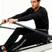 Autumn Men's Thermal Underwear Set Winter Warm Thickened Fitted Long Johns Base Layer Gym Sports Compression Underwear