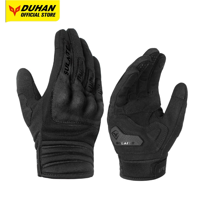 Spring Breathable Moto Touch Screen Gloves Wear-resistant Motocross Cycling Gloves Outdoor Protective Motorcycle Equipment