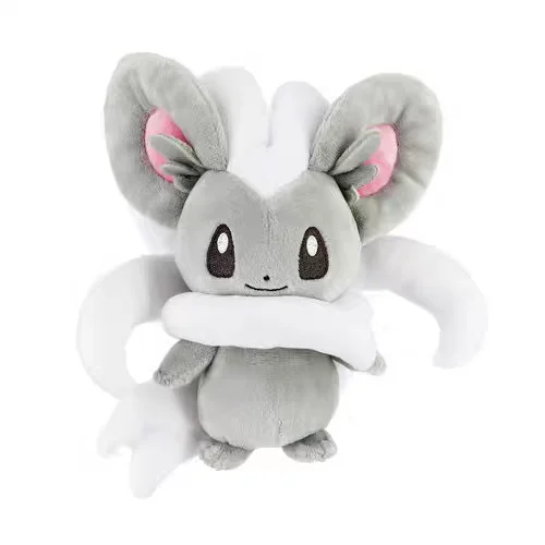 Japanese Pokémon Palm Fit Collection Plush Doll Minccino Cinccino Children's Day, Birthday, New Year, Christmas Gifts - view 5