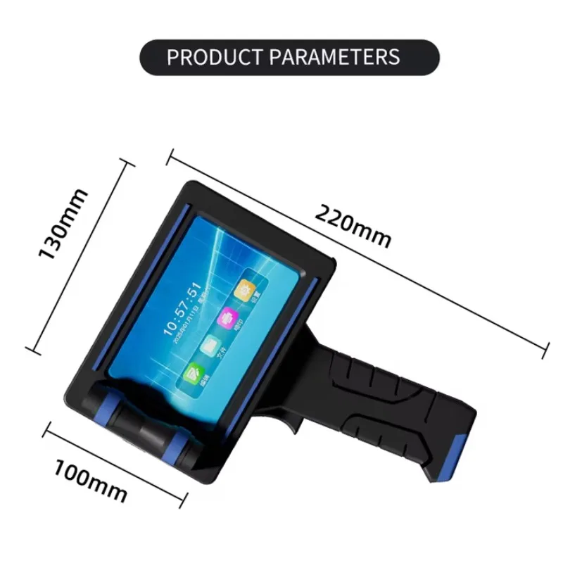 

【2026】Good Selling Portable 4.3 Inch Touch Screen Handheld Inkjet Printer Manual Grade with Expiry Date & Lot Number Features