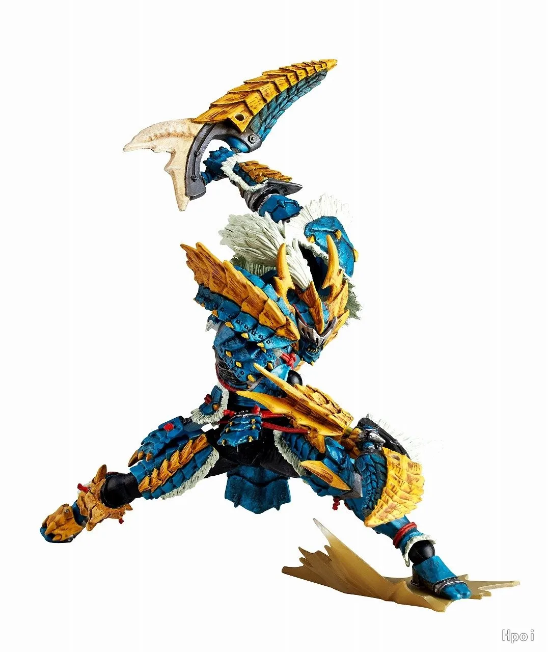 In Stock Monster Hunter Rathalos Suit of Armour Revoltech AMAZING YAMAGUCHI Male Fire Dragon Collect 14cm Figures Model Toys