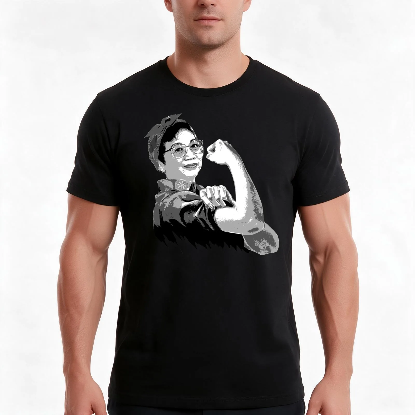 Empowered (International Women's Day March 8) T-Shirt, Summer Casual Cotton Tee, Oversized Streetwear Tops, Unisex Men Women