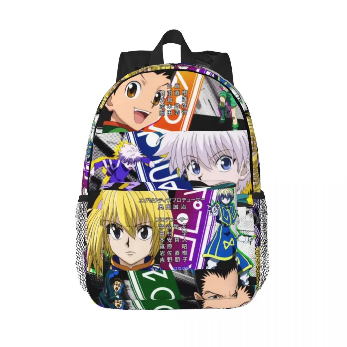 Anime HXH Hunter X Hunter Backpack Daypack Large Capacity Boys Girls BookBag Shoulder Bags for Men Women Children School Bag