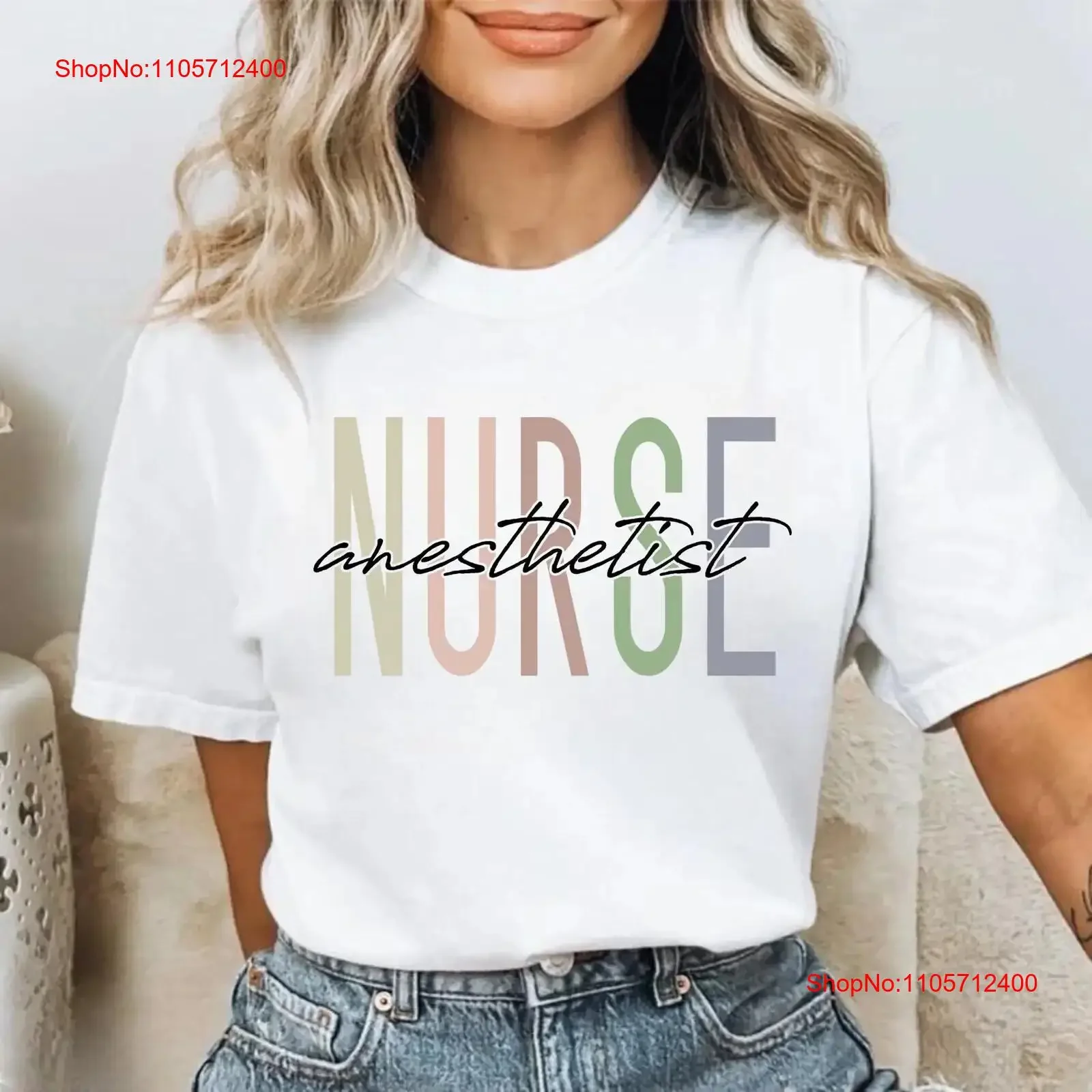Nurse Anesthetist T shirt Registered Nursing Student Grad Future CRNA Anesthesiologist vintage Washed graphic fashion Versatile